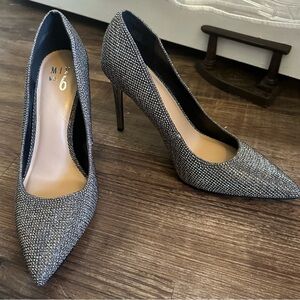 Sequined heels